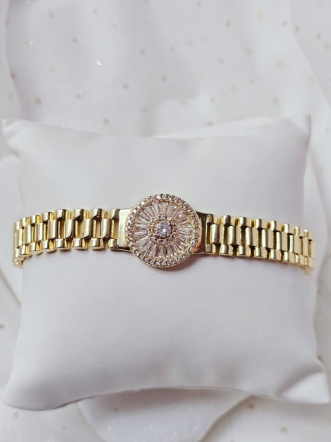 Bransoletka cyrkonia kryształki