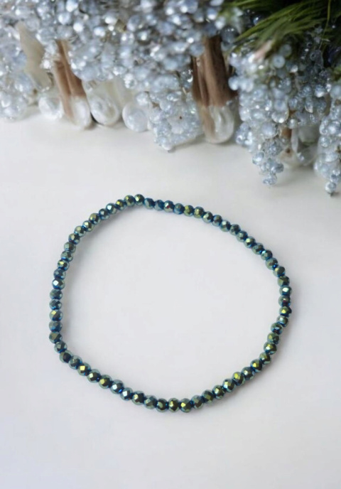 Bransoletka hematyt zielony