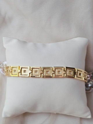 Bransoletka kwadracik droga grecka