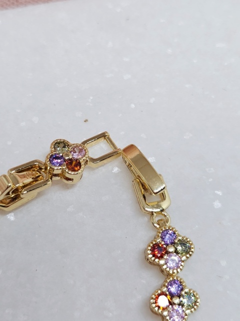 Bransoletka kwiatek kolorowy