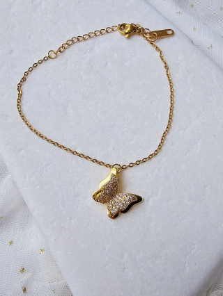 Bransoletka motylek 3d