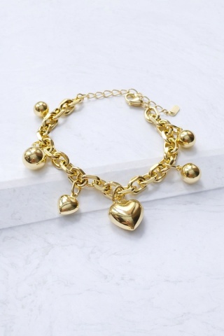 Bransoletka serce dmuchane