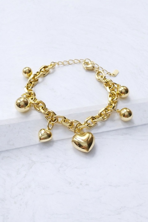 Bransoletka serce dmuchane