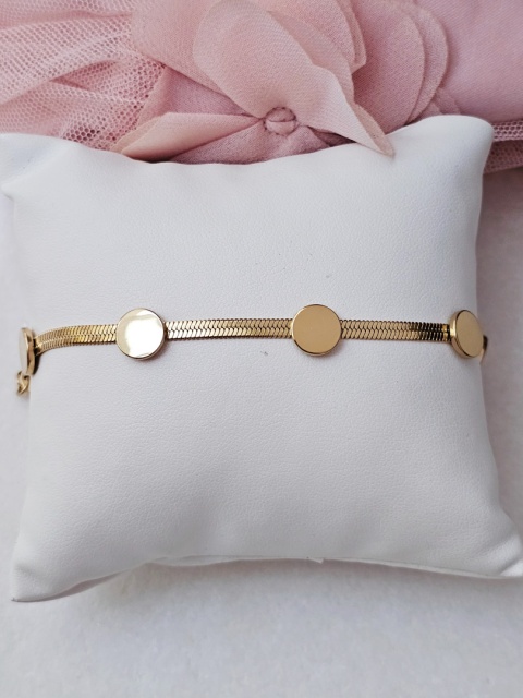 Bransoletka żmijka blaszka