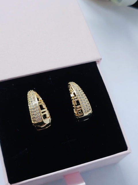 Kolczyki droga grecka cyrkonia