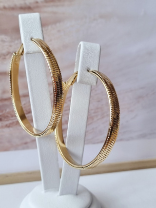 Kolczyki koło żmijka