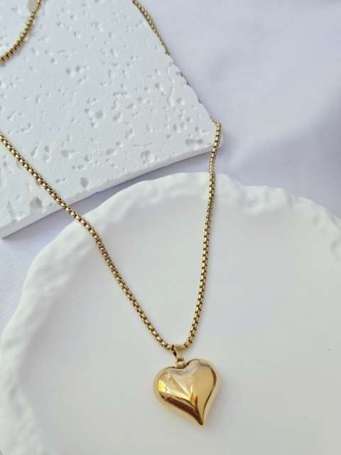Naszyjnik serce pompowane