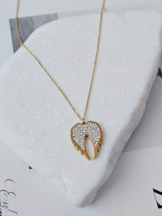 Naszyjnik skrzydło anioła