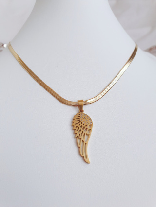 Naszyjnik skrzydło anioła
