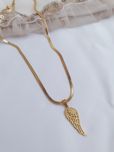 Naszyjnik skrzydło anioła