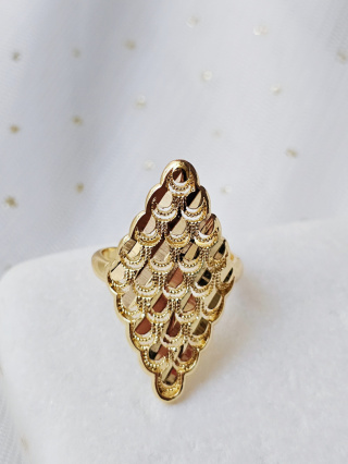 Pierścionek regulowany P7